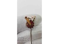 Semn timpuriu, insignă "TÂRGUL DE MOSTRA Plovdiv" 1952