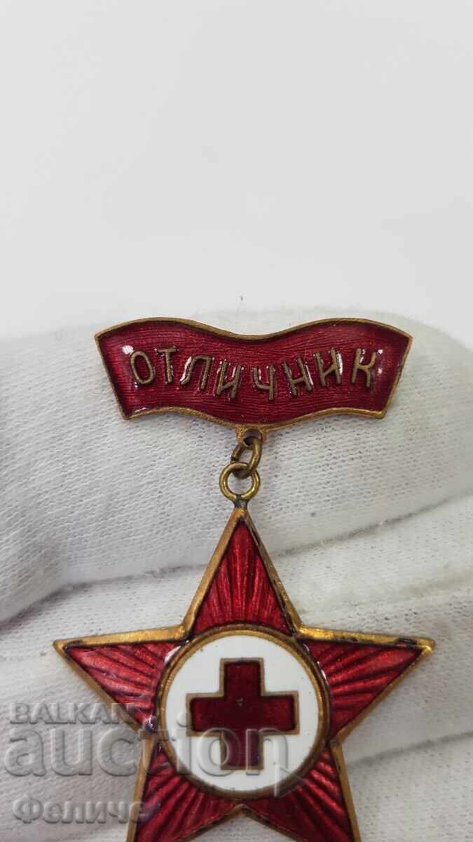 Licitație Semn rar timpuriu, insignă "EXCELENT AL CRUCII ROȘII BULGARE"