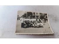 Φωτογραφία Σόφιας, Ομάδα απεργών στον δρόμο, 1947