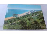 Пощенска картичка Златни пясъци Общ изглед