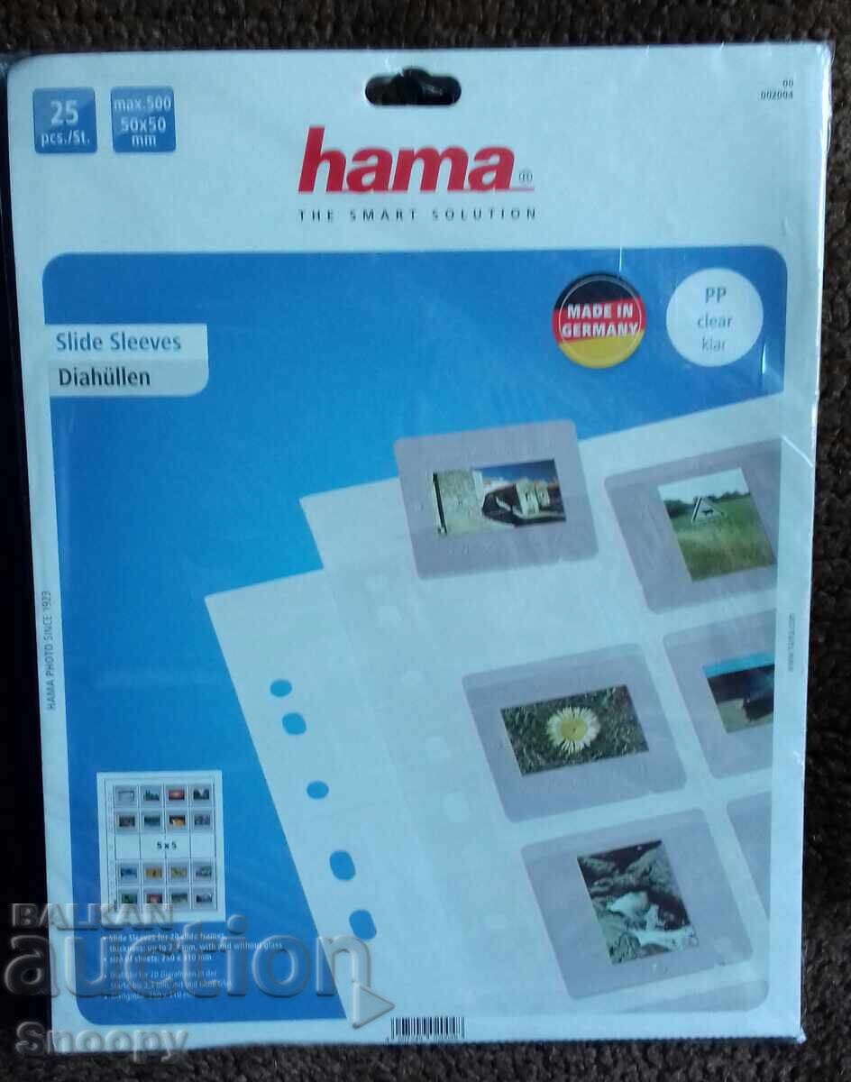HAMA Slide Mount Pockets HAMA Slide Mount Pockets