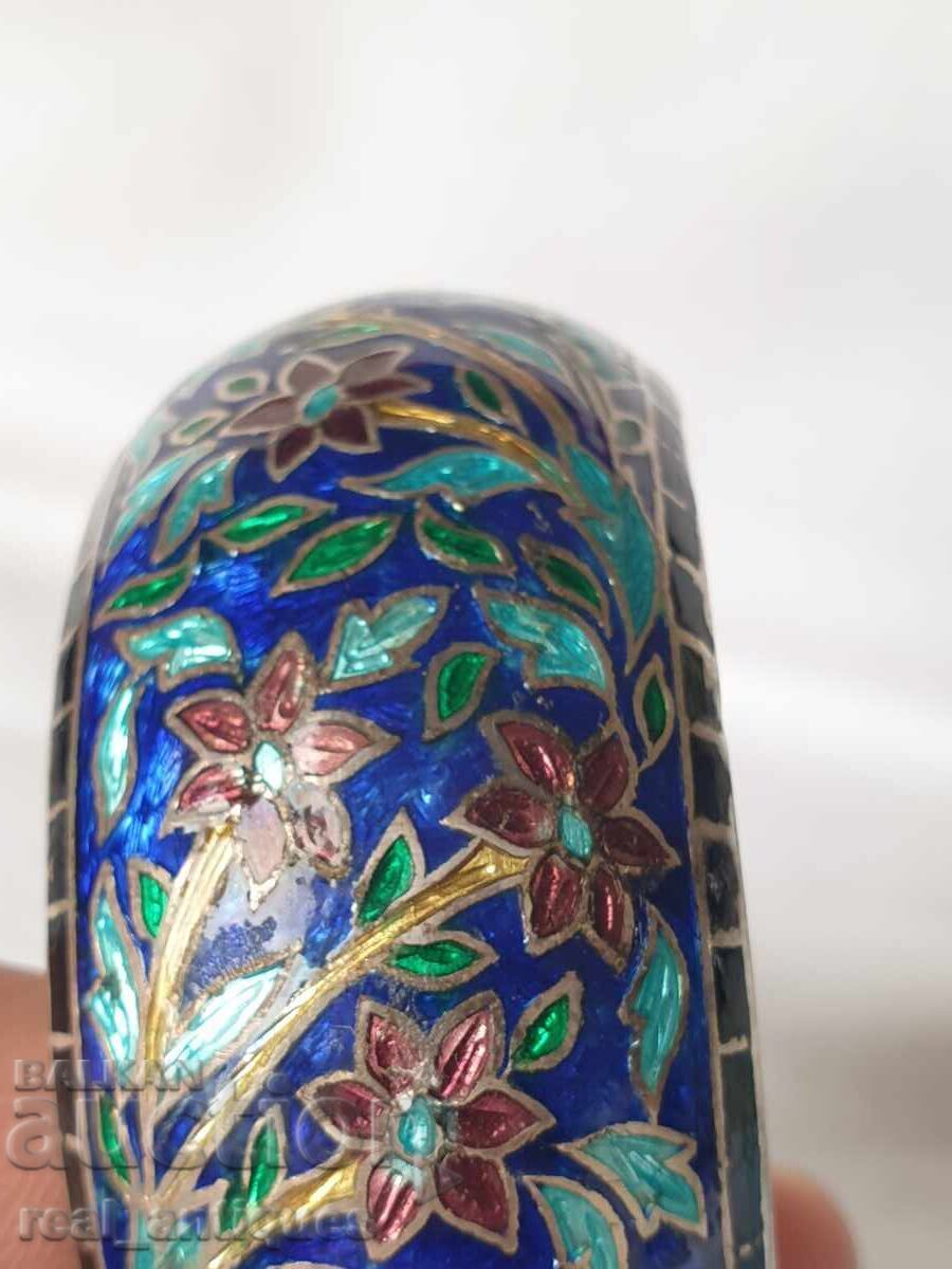 Brățară de argint cu email - 5