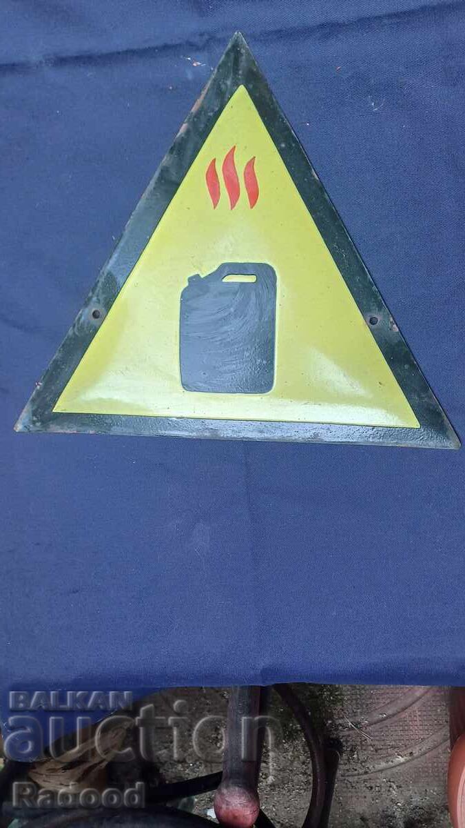 Enamel plate Enamel plate