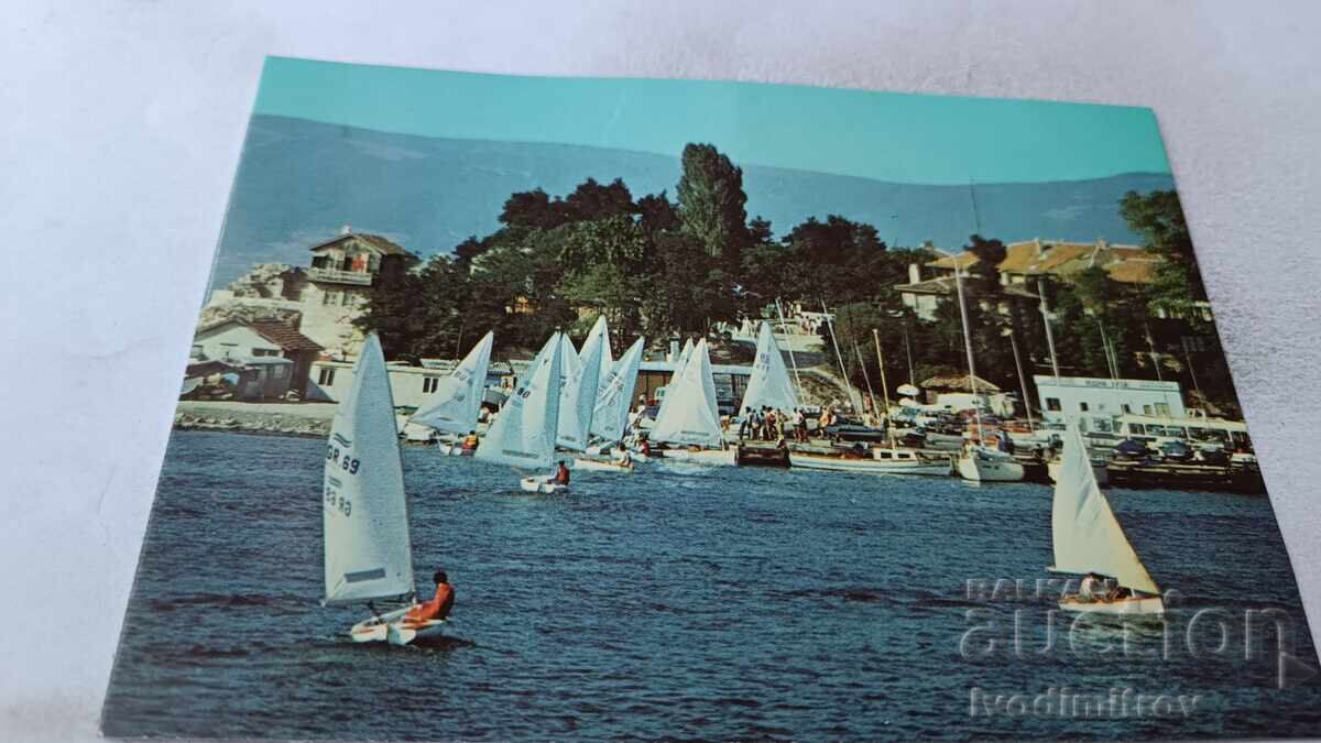 Postcard Nessebar 1987