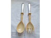 Serving set - silver