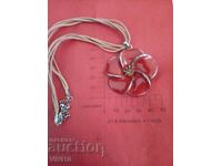 Старинно колие с емаил