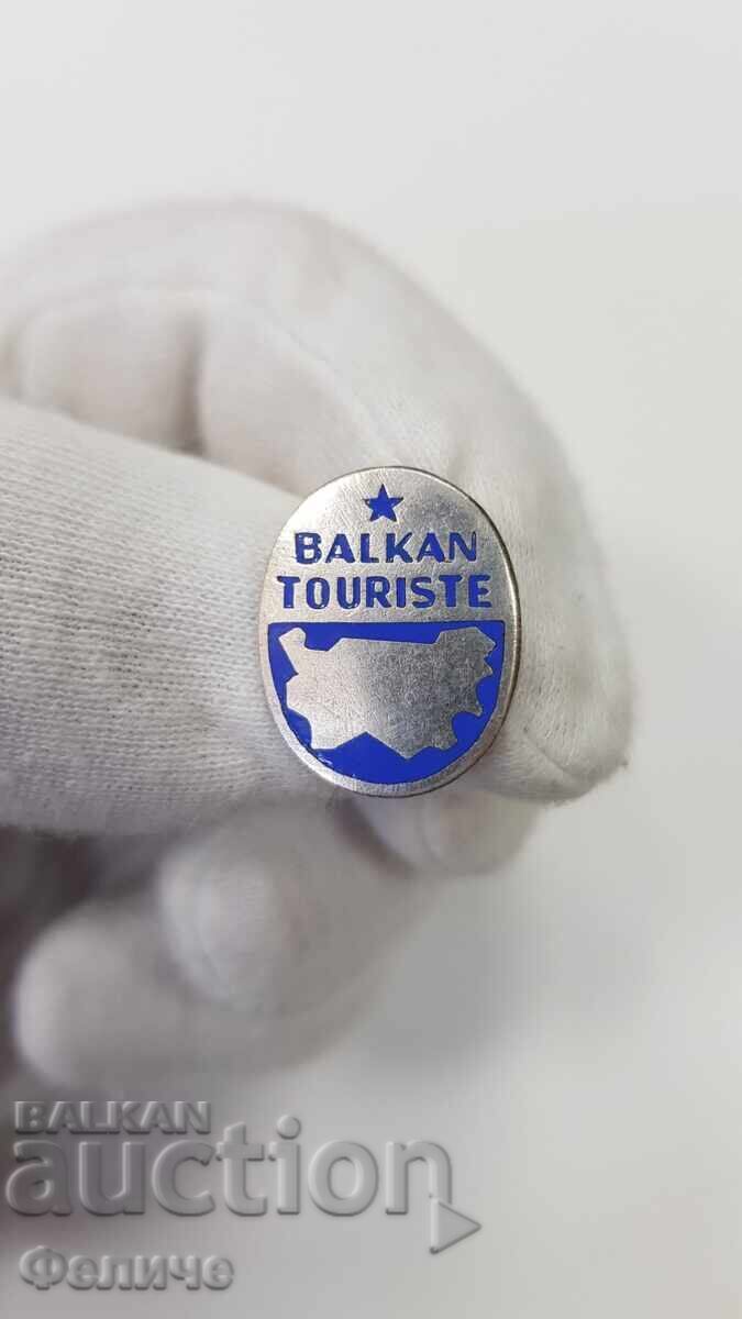 Δημοπρασία Συλλεκτικό σήμα, κονκάρδα "BALKAN TOURIST"