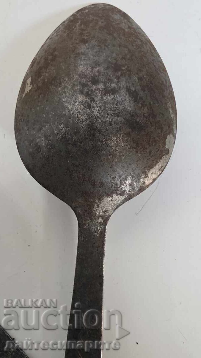 Δημοπρασία Παλιό κουτάλι και πιρούνι Δημοπρασία Παλιό κουτάλι και πιρούνι