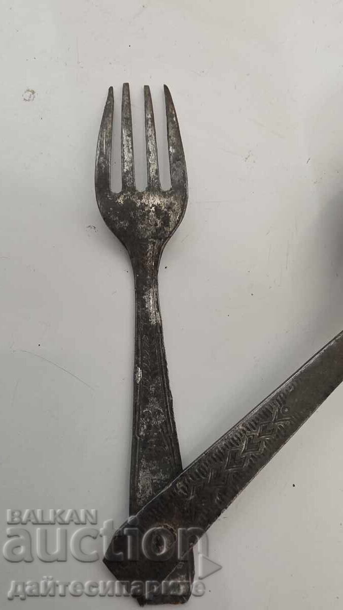 Παράδοση Παλιό κουτάλι και πιρούνι Παράδοση Παλιό κουτάλι και πιρούνι