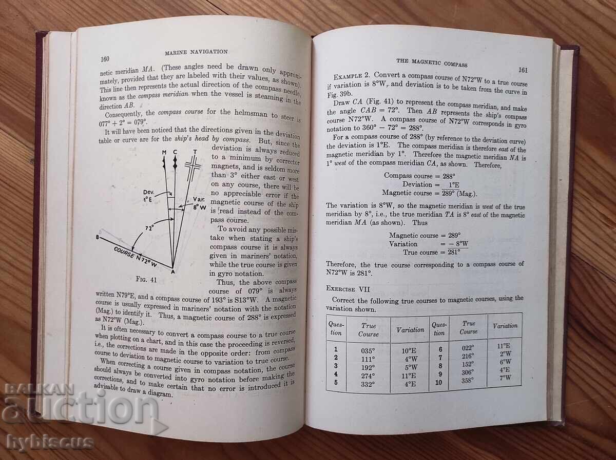 Δημοπρασία Θαλάσσια Μαθηματικά και Θαλάσσια Ναυτιλία 1944