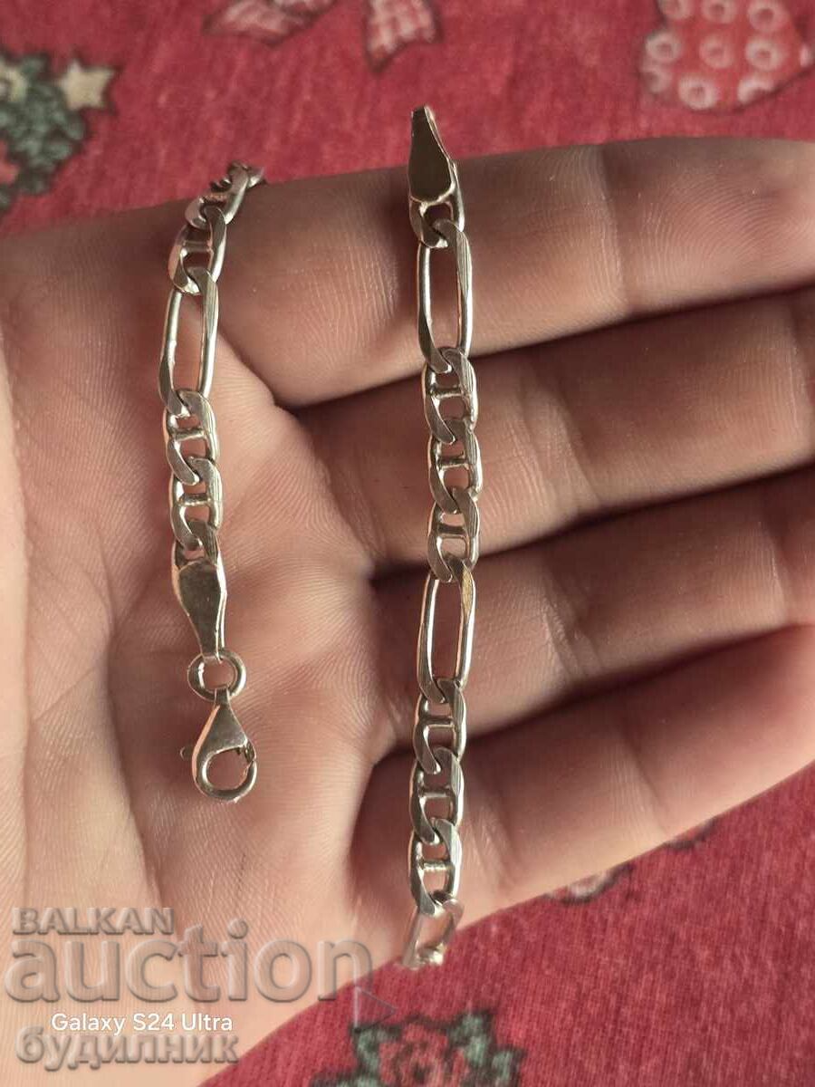Silver bracelet. 20cm. 925 Sterling Silver. Listing over 100 Auctions with price 28.99 BGN | € 14.82