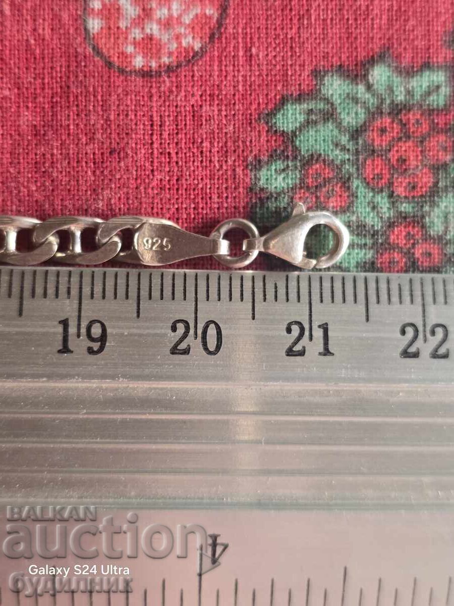 Silver bracelet. 20cm. 925 Sterling Silver. Listing over 100 Auctions - 5