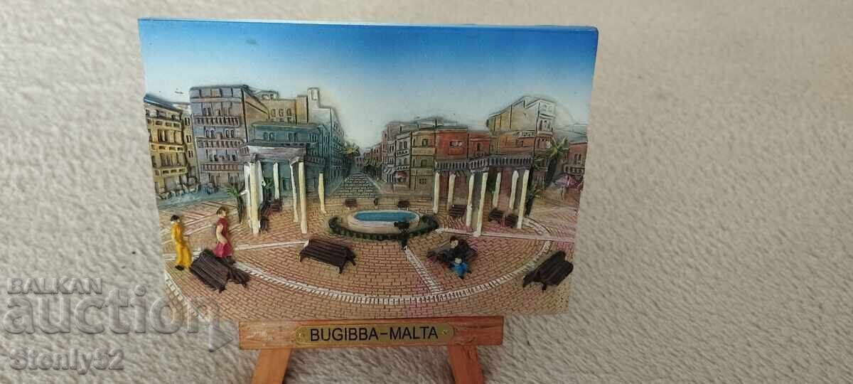Suvenir pe suport și pentru perete din Malta
