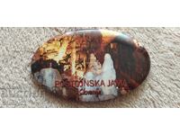 Suvenir metalic cu magnet pentru frigider