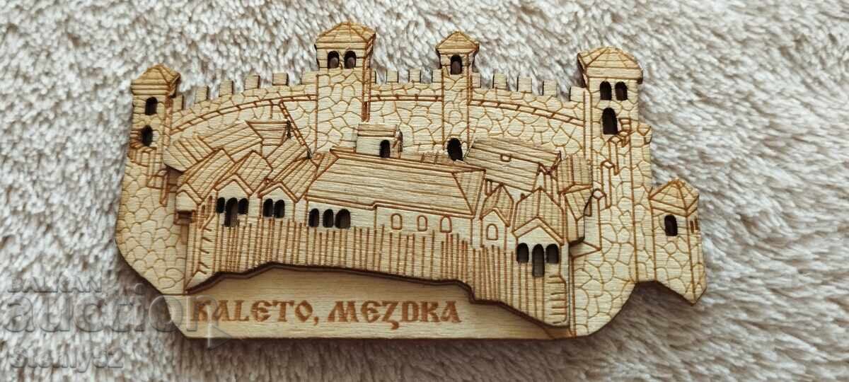 Σουβενίρ με μαγνήτη ψυγείου, από ξύλο