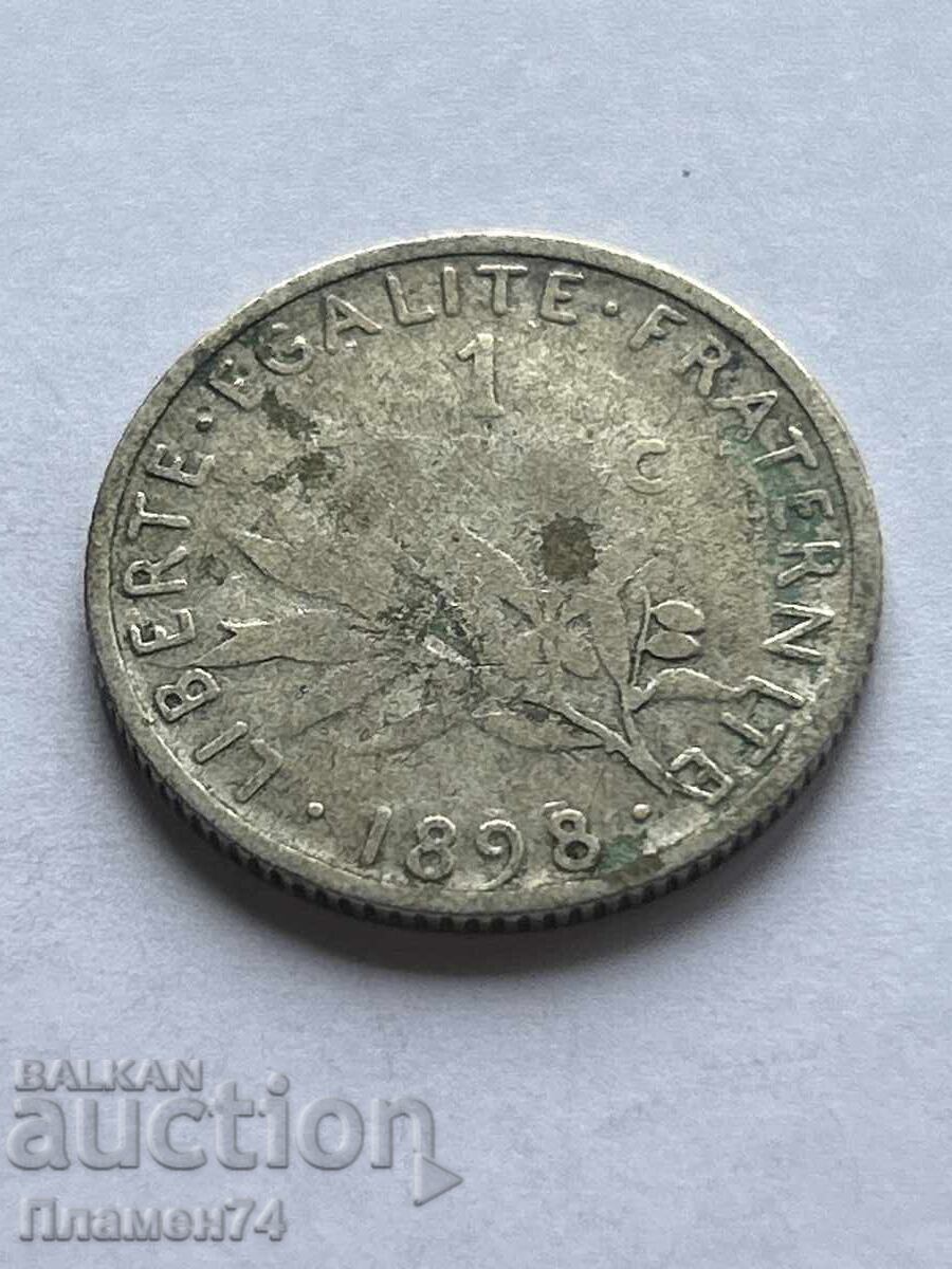 1 Franc 1898 France