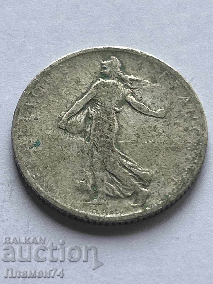 1 franc 1901 Franța cu preț 14.00 BGN | € 7.16