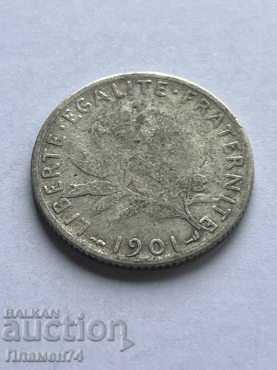 1 franc 1901 Franța