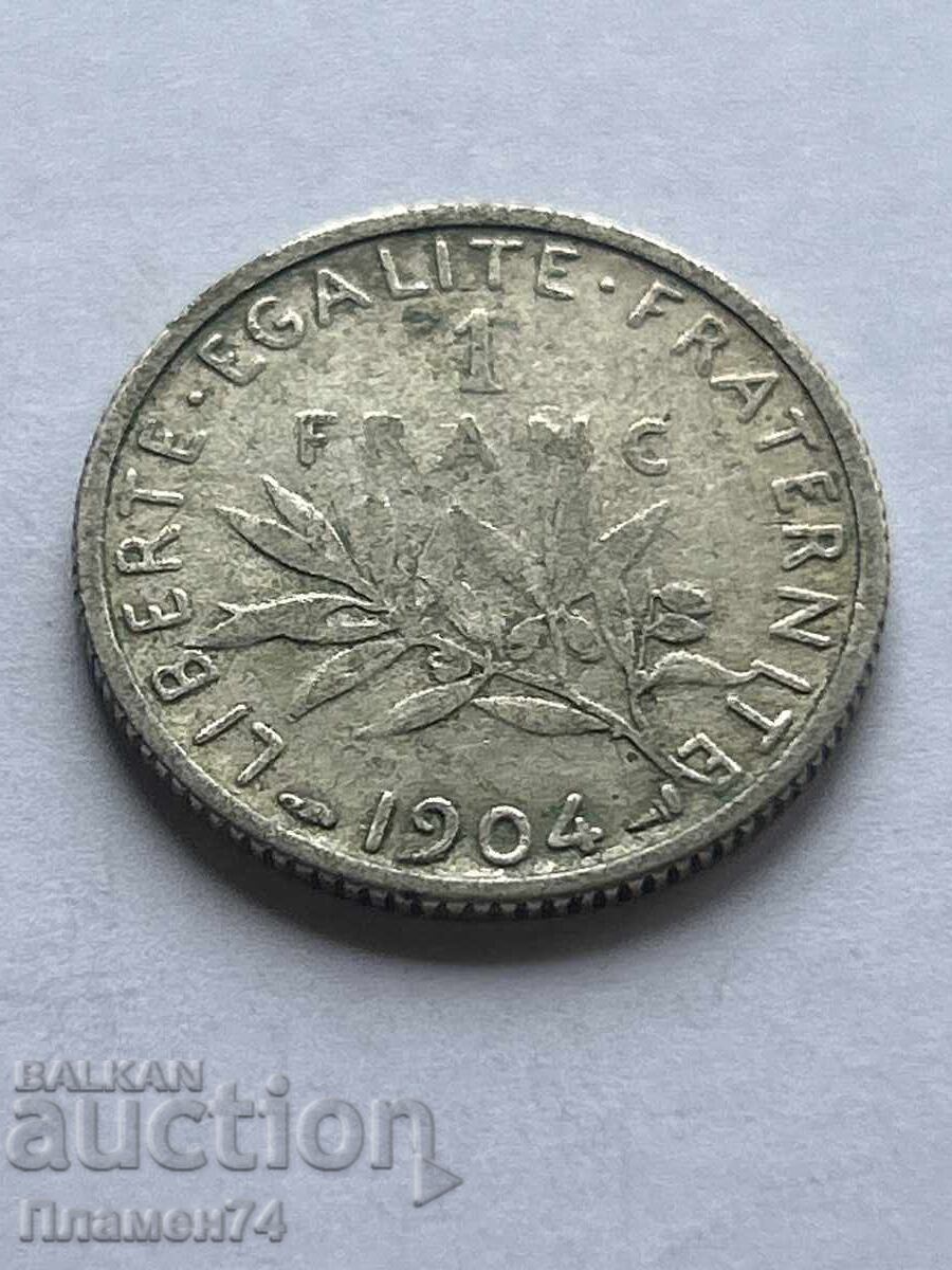 1 franc 1904 Franța 1 franc 1904 Franța
