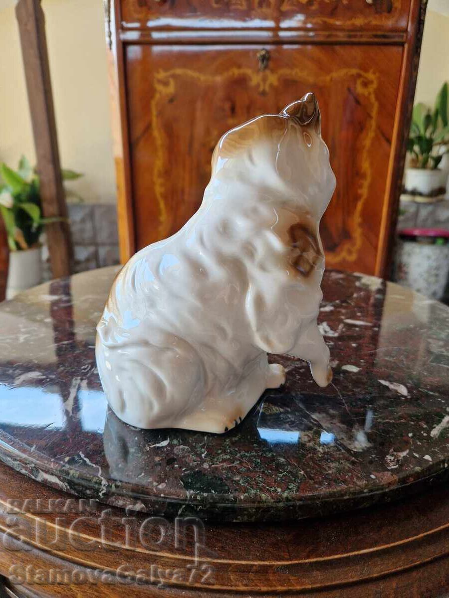 Livrarea Unicat - figurină statuetă din porțelan antic Sitzendorf Livrarea Unicat - figurină statuetă din porțelan antic Sitzendorf