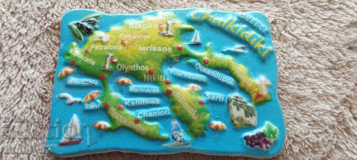 Сувенир  с магнит за хладилник .