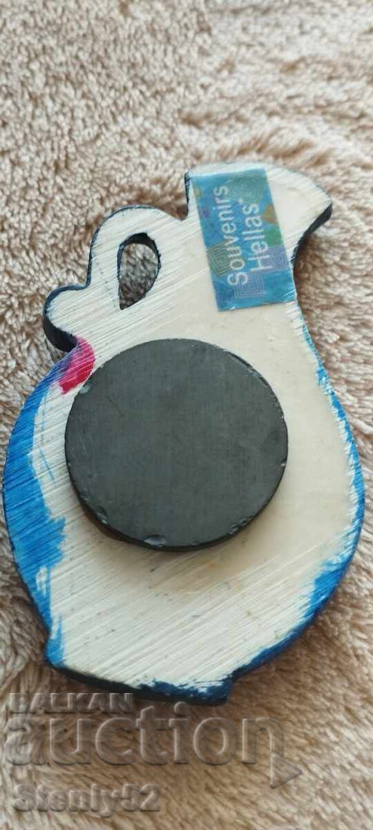 Refrigerator magnet souvenir. Embossed with price 7.00 BGN | € 3.58