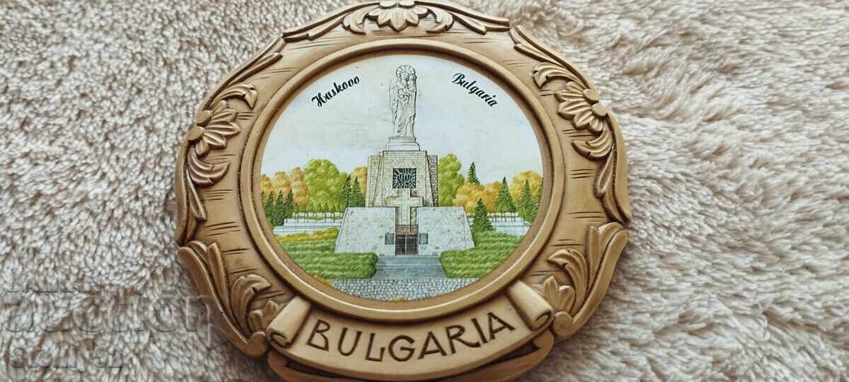 Σουβενίρ με μαγνήτη ψυγείου. Ανάγλυφο