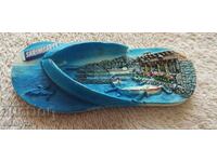 Σουβενίρ με μαγνήτη ψυγείου. Ανάγλυφο