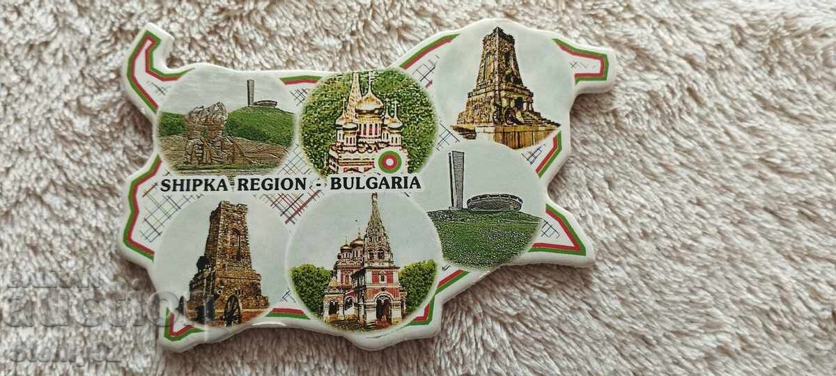 Σουβενίρ με μαγνήτη για ψυγείο. Από πλαστικό