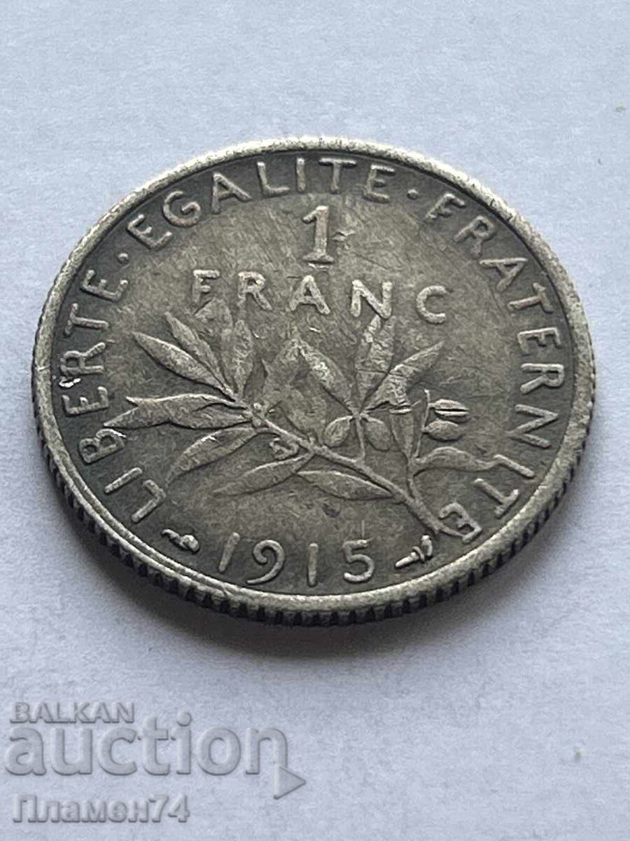 1 franc 1915 Franța