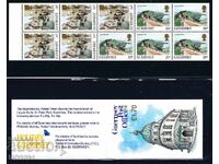 Гърнси 1992 - карнетка изгледи MNH