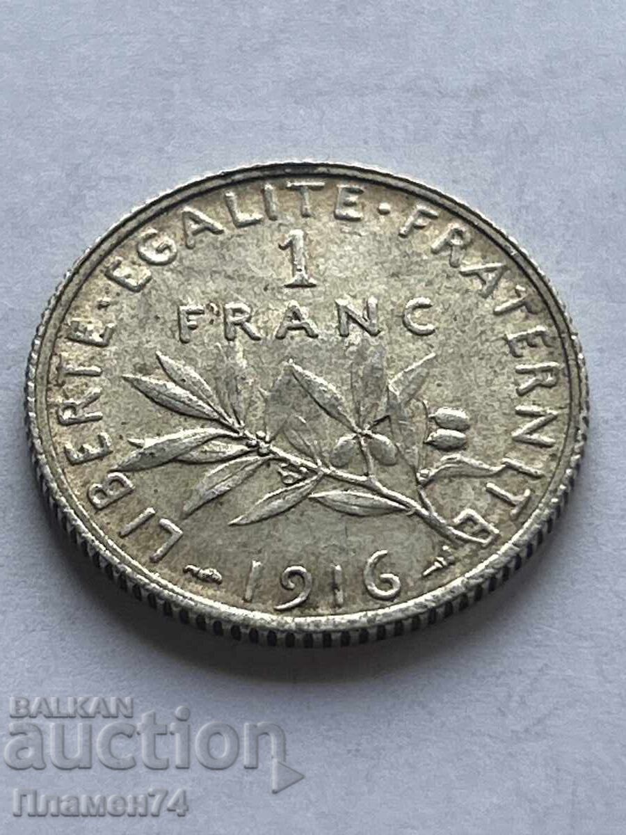 1 Franc 1916 France