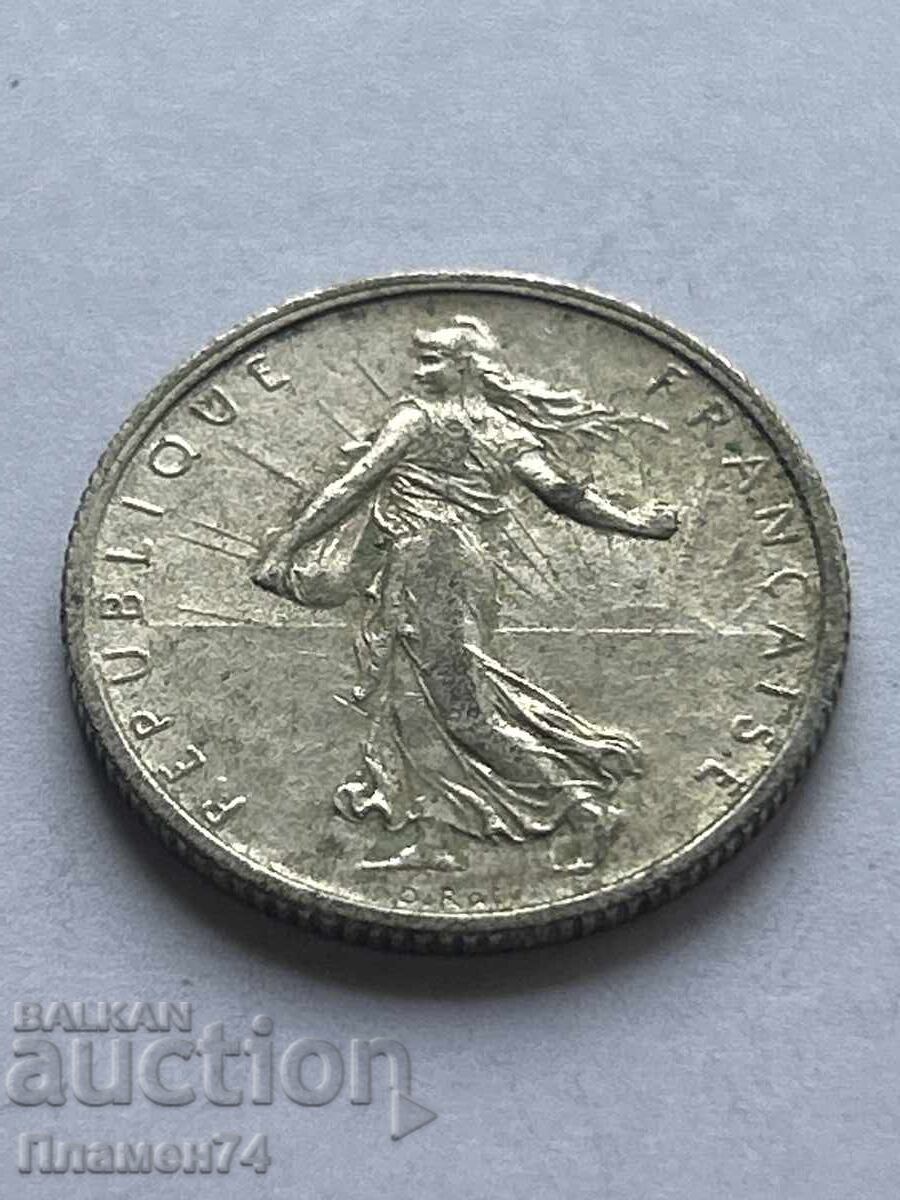 1 φράγκο 1916g Γαλλία με τιμή 12.00 BGN | € 6.14