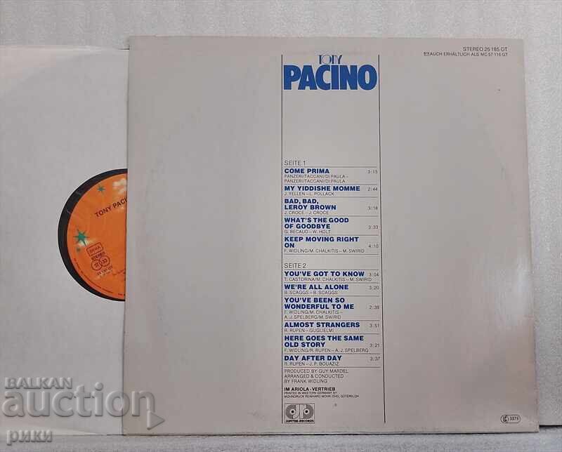 Τόνι Πατσίνο με τιμή 33.00 BGN | € 16.87 Τόνι Πατσίνο με τιμή 33.00 BGN | € 16.87