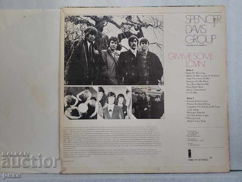 The Spencer Davis Group ‎– Gimme Some Lovin' с цена 16.00 лв. | € 8.18