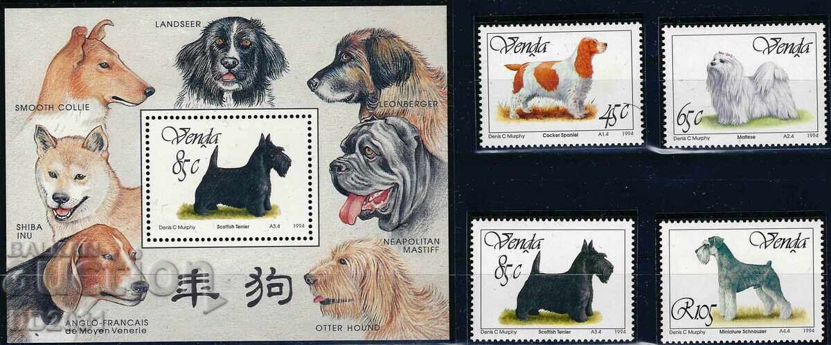Νότια Αφρική Venda 1994 - MNH σκυλιά Νότια Αφρική Venda 1994 - MNH σκυλιά
