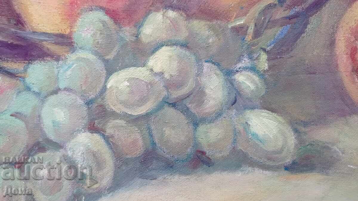 Delivery of Bozhana Atanasova beautiful still life from the 70s