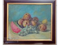 Bozhana Atanasova beautiful still life from the 70s