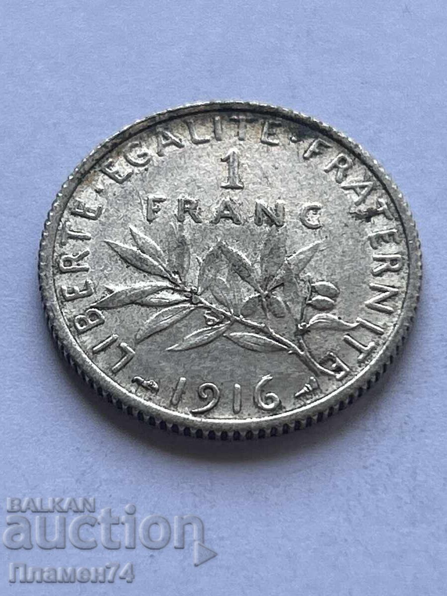 1 franc 1916 Franța