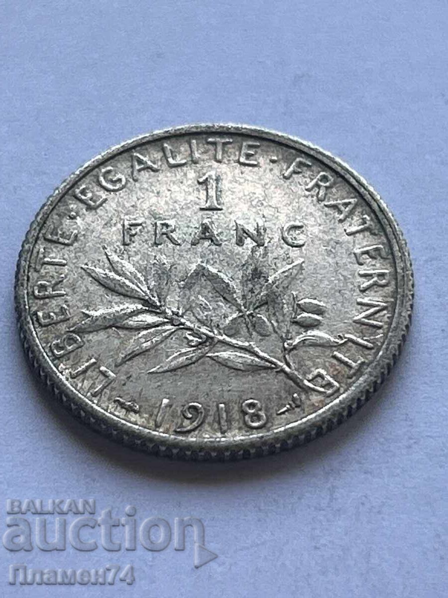 1 франк 1918г Франция 1 франк 1918г Франция