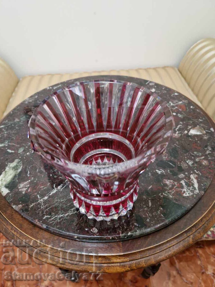 Παράδοση Μοναδικό βελγικό βάζο αντίκα Val Saint Lambe Παράδοση Μοναδικό βελγικό βάζο αντίκα Val Saint Lambe