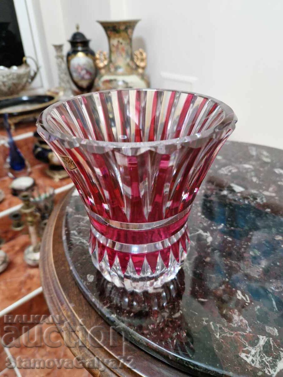 Μοναδικό βελγικό βάζο αντίκα Val Saint Lambe - 6 Μοναδικό βελγικό βάζο αντίκα Val Saint Lambe - 6