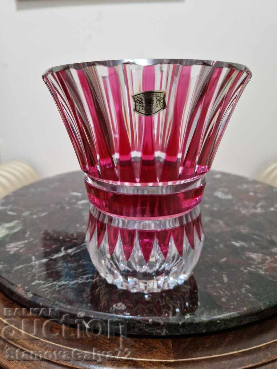 Μοναδικό βελγικό βάζο αντίκα Val Saint Lambe Μοναδικό βελγικό βάζο αντίκα Val Saint Lambe