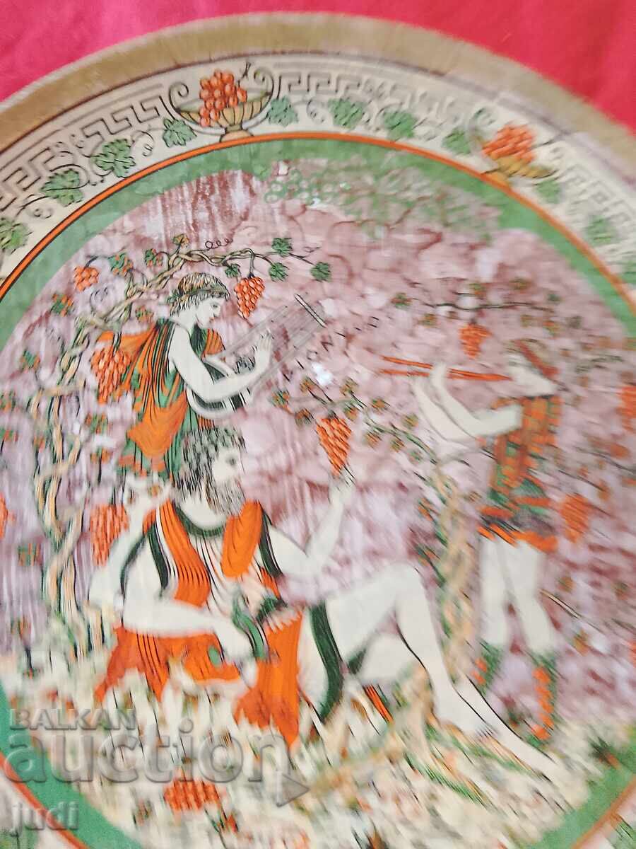 Παλιά κεραμική πιατέλα Ελλάδα με τιμή 30.00 BGN | € 15.34 Παλιά κεραμική πιατέλα Ελλάδα με τιμή 30.00 BGN | € 15.34