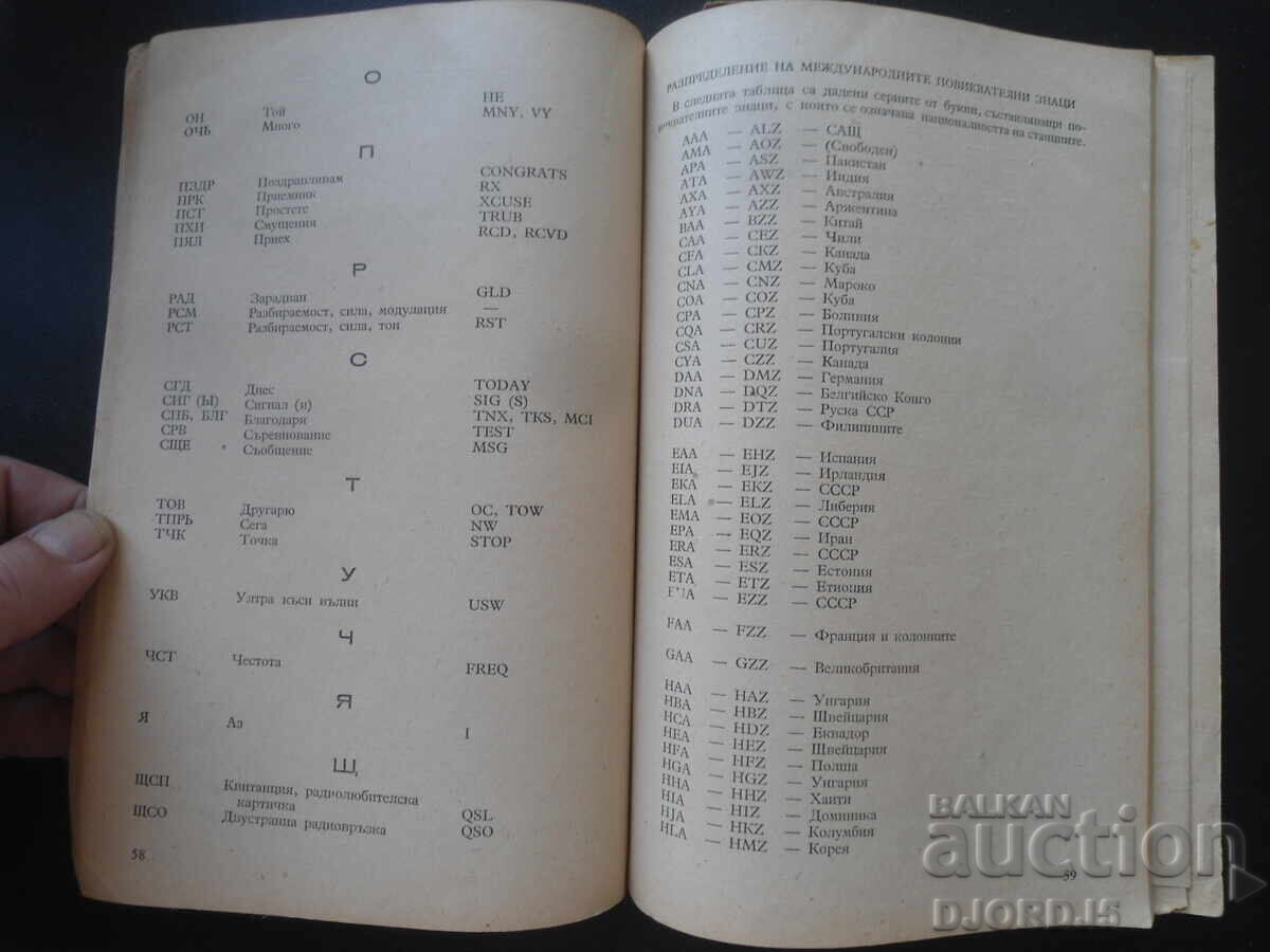 Livrarea Ghidul radiotelegrafistului și al amatorului de unde scurte, D. Petrov Livrarea Ghidul radiotelegrafistului și al amatorului de unde scurte, D. Petrov