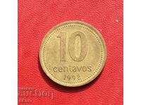 Argentina-10 centavos 1992