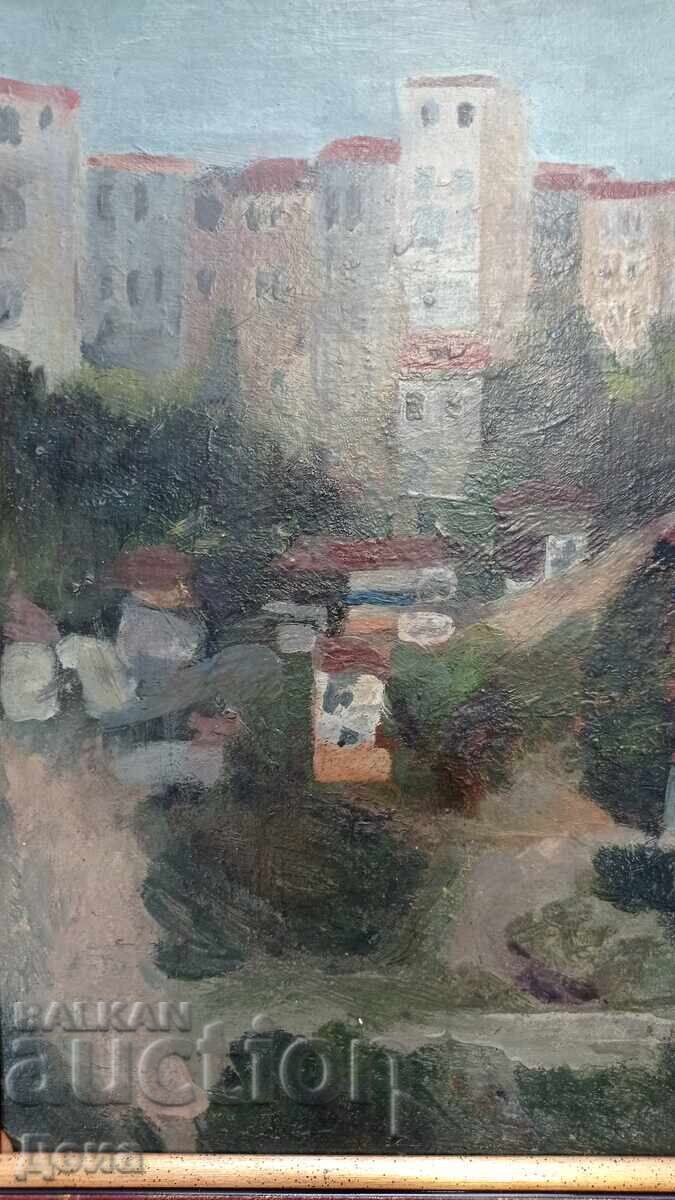 Auction  Sabi Sabev - Painting "Tarnovo"