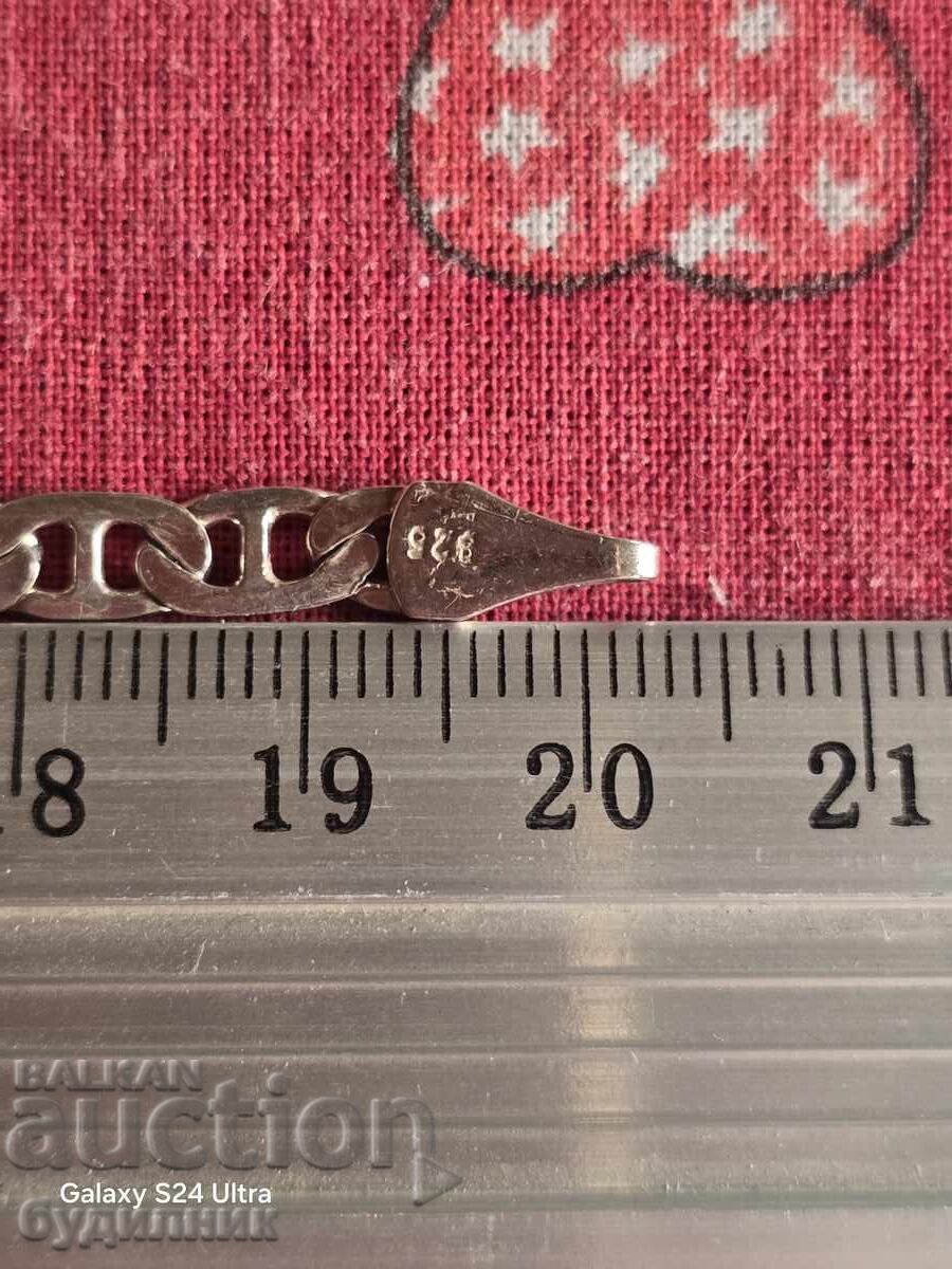 Ασημένιο βραχιόλι. 19,5εκ. Ξεκινώ πάνω από 100 Δημοπρασίες. Δείτε - 5