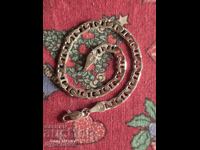 Brățară de argint. 19,5cm. Lansez peste 100 de licitații. Uită-te!