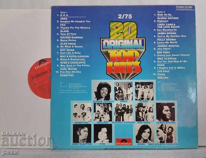 20 Original Top Hits 2/75 με τιμή 10.00 BGN | € 5.11